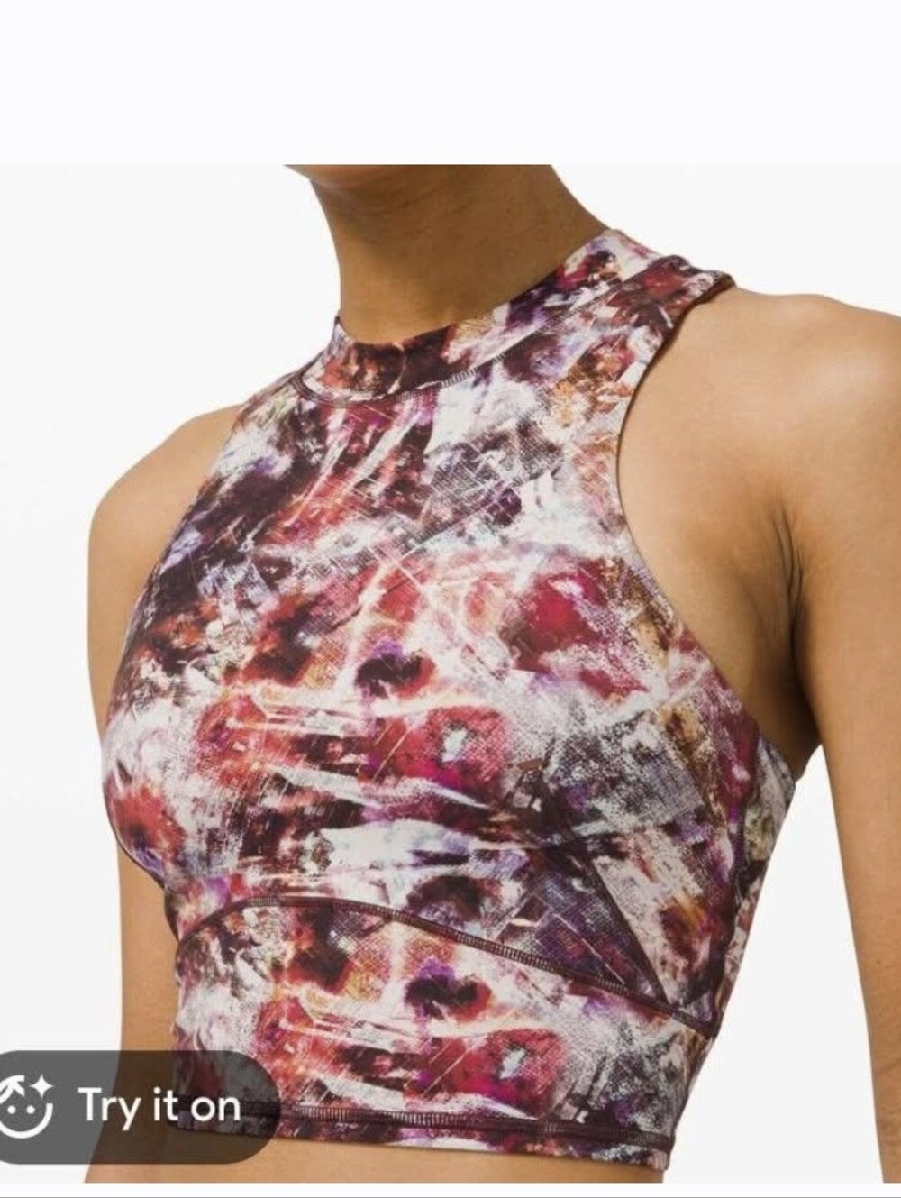 Lululemon Tank Sz 2 Razor Back - Picture 2 of 3